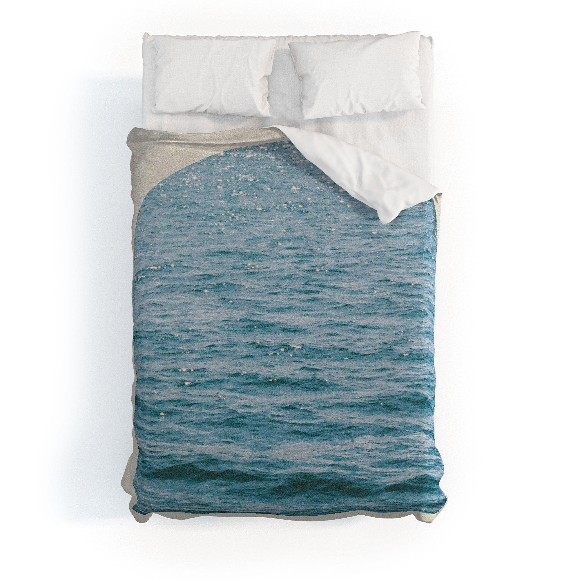 DENY Designs Waves Window Duvet Cover