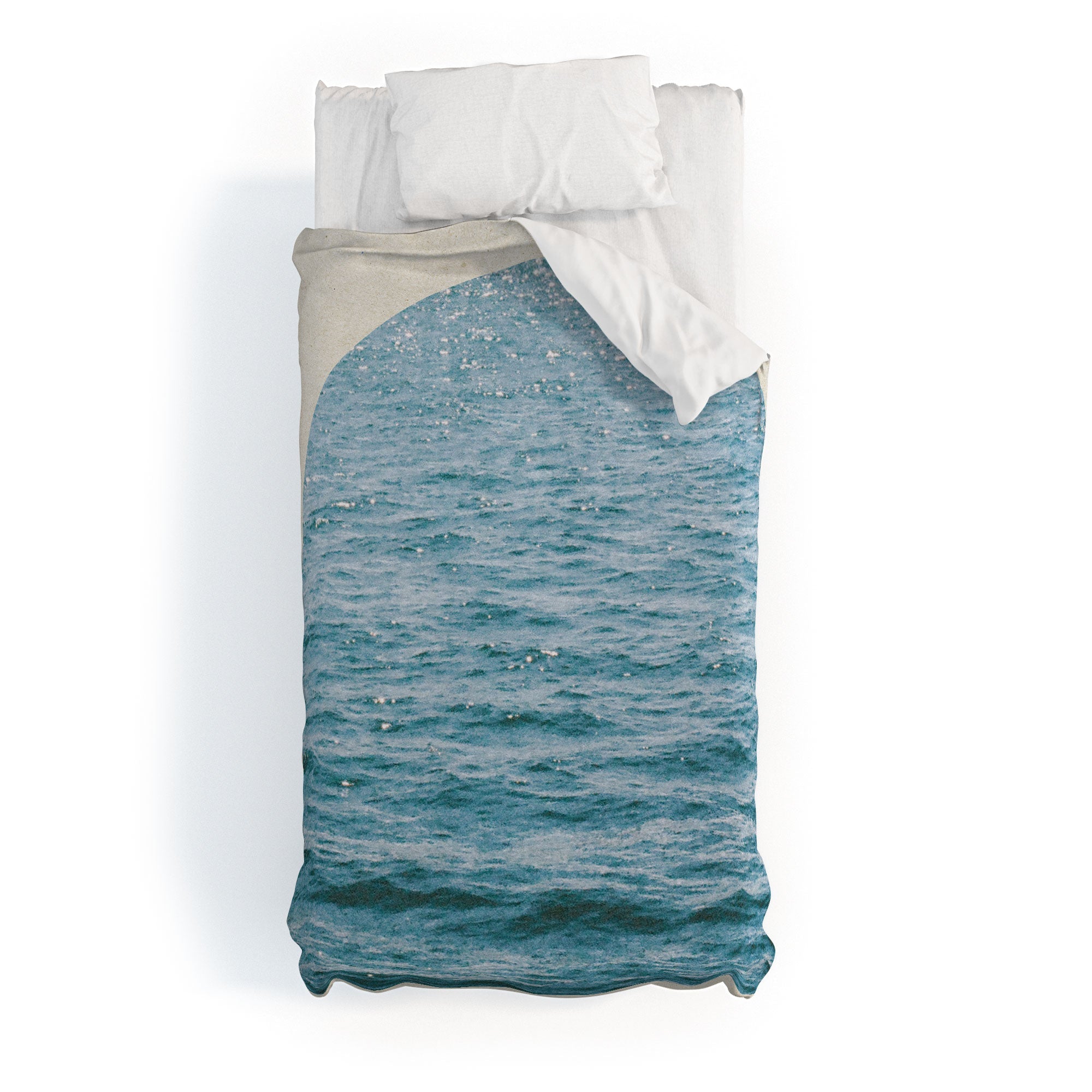 DENY Designs Waves Window Duvet Cover
