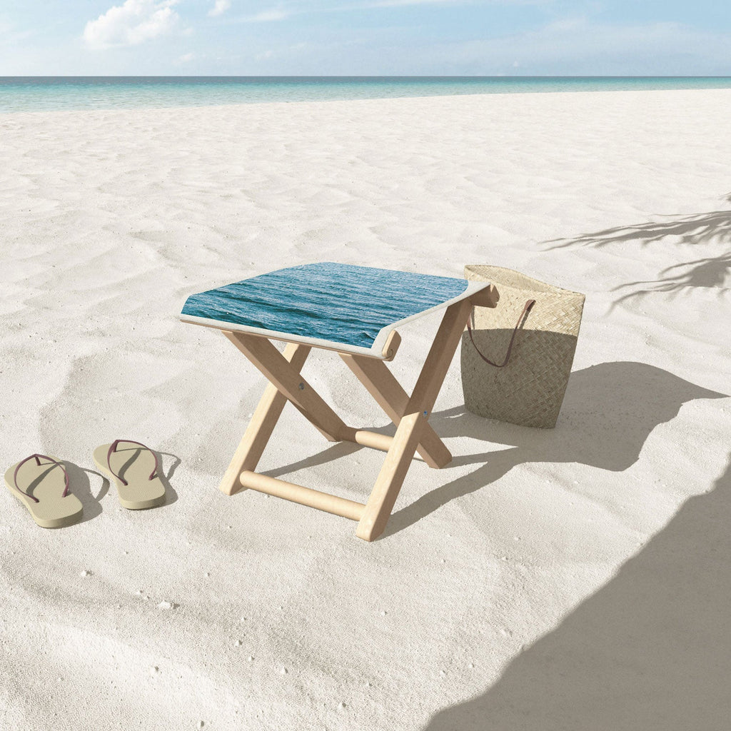 DENY Designs Waves Window Folding Stool