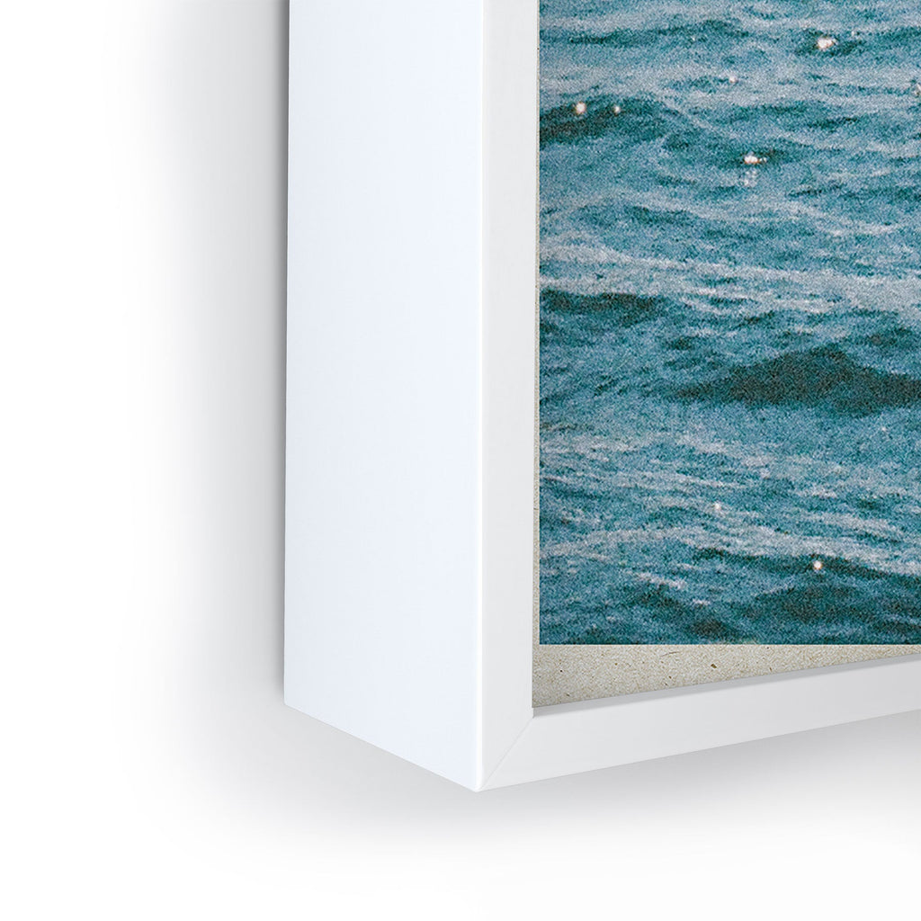 DENY Designs Waves Window Framed Mini Art Print