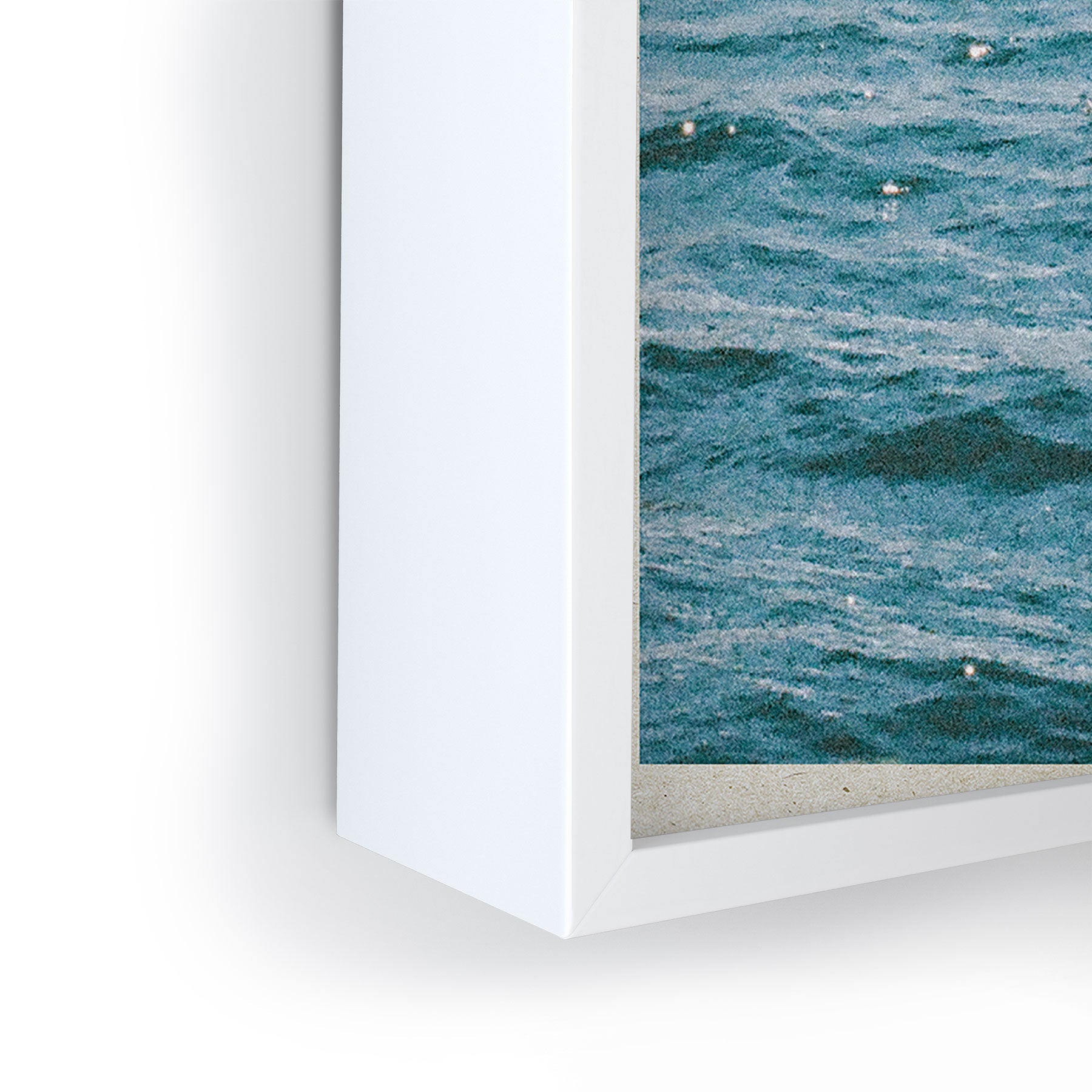 DENY Designs Waves Window Framed Mini Art Print