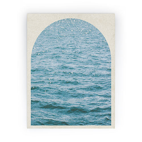 DENY Designs Waves Window Mini Art Print