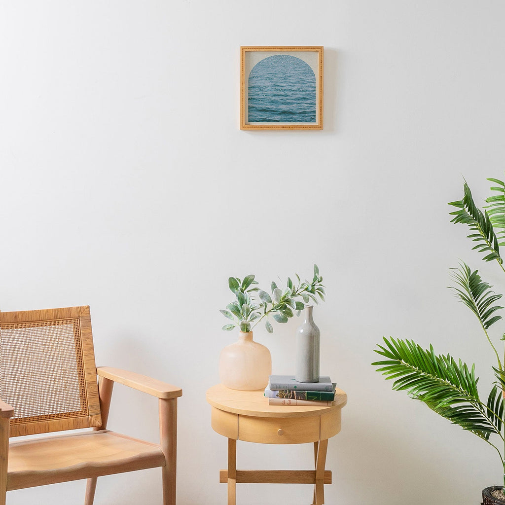 DENY Designs Waves Window Framed Wall Art
