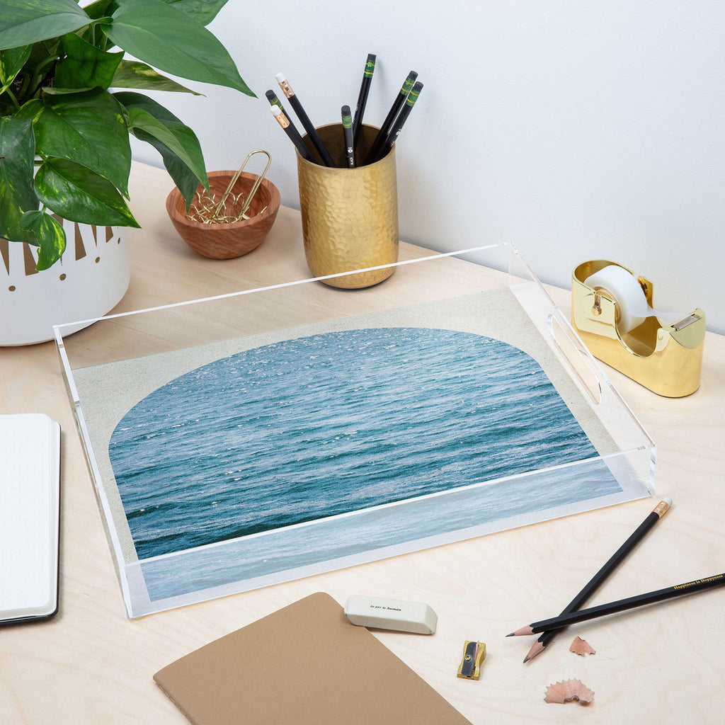 DENY Designs Waves Window Acrylic Tray