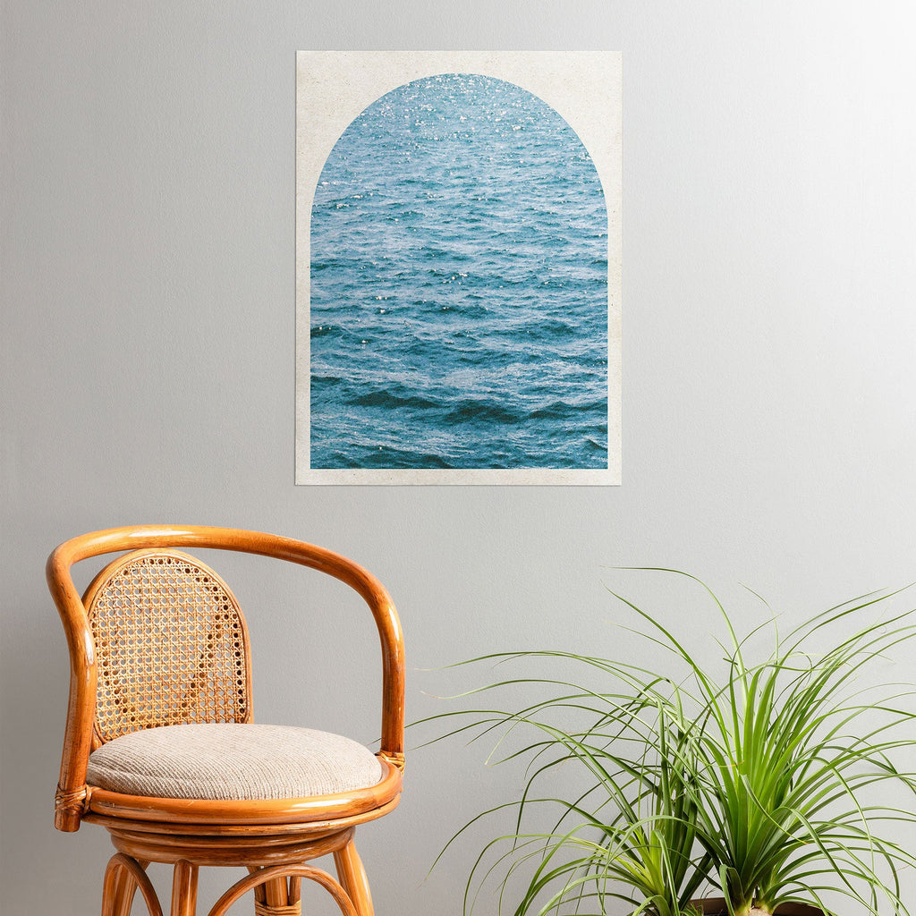 DENY Designs Waves Window Poster