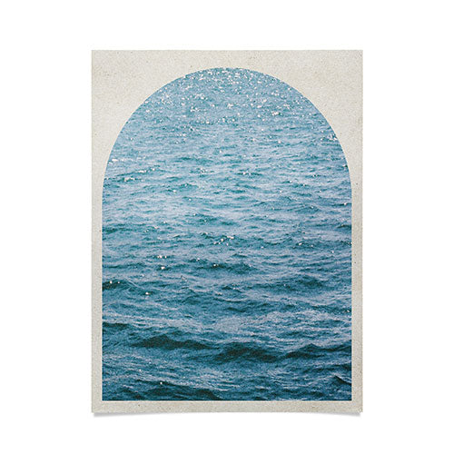 DENY Designs Waves Window Poster