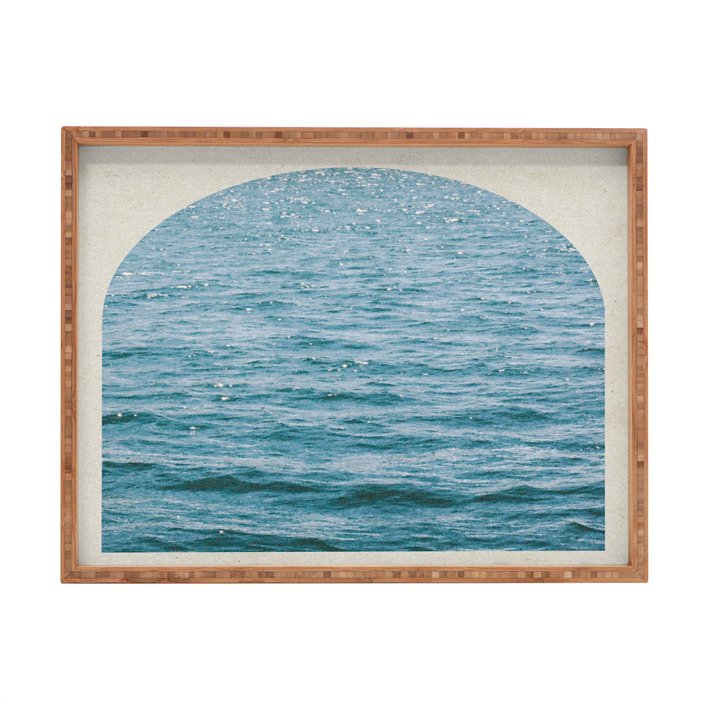 DENY Designs Waves Window Rectangular Tray