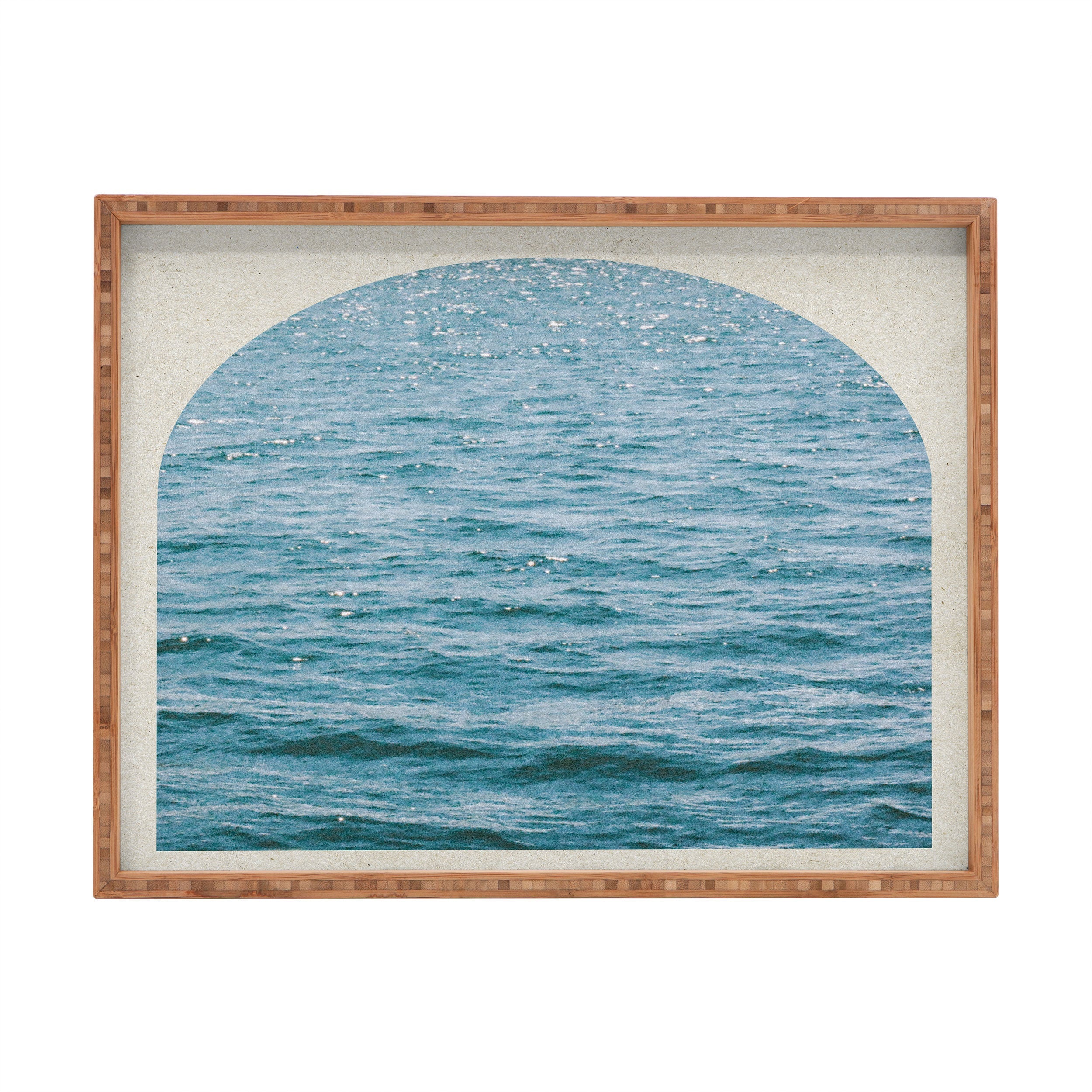 DENY Designs Waves Window Rectangular Tray