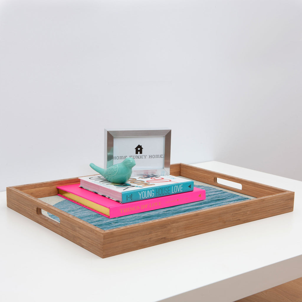 DENY Designs Waves Window Rectangular Tray