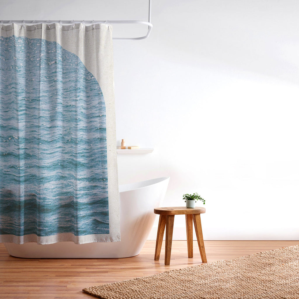 DENY Designs Waves Window Shower Curtain