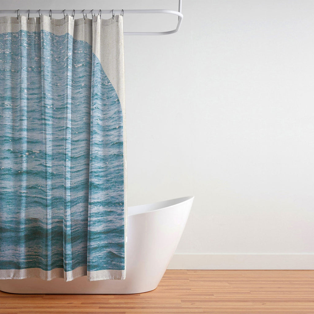 DENY Designs Waves Window Shower Curtain