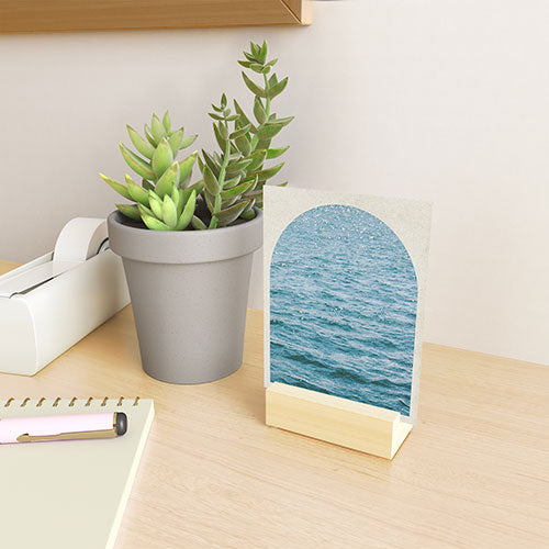 DENY Designs Waves Window Mini Art Print