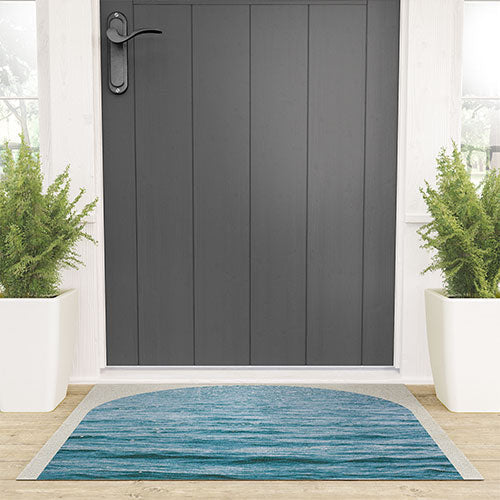 DENY Designs Waves Window Welcome Mat