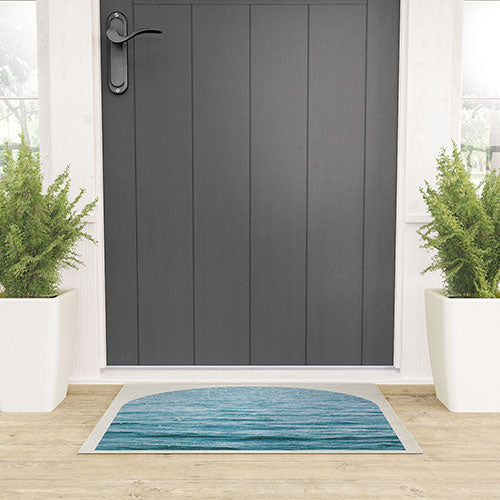 DENY Designs Waves Window Welcome Mat