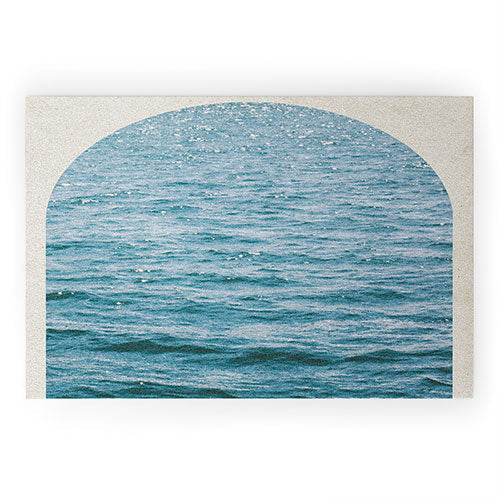 DENY Designs Waves Window Welcome Mat