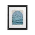 DENY Designs Waves Window Framed Art Print