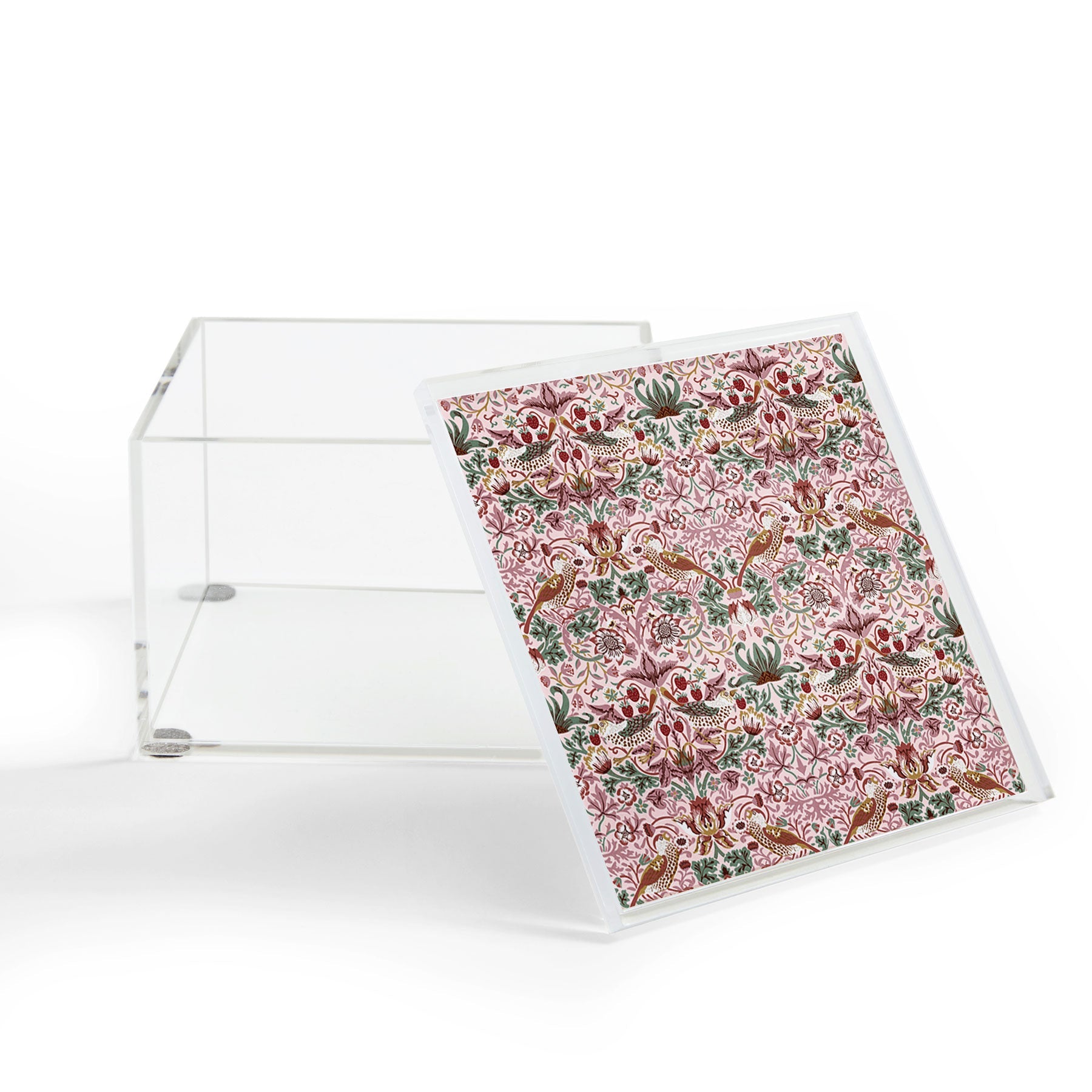 DENY Designs William Morris Strawberry Thief Panel Acrylic Box