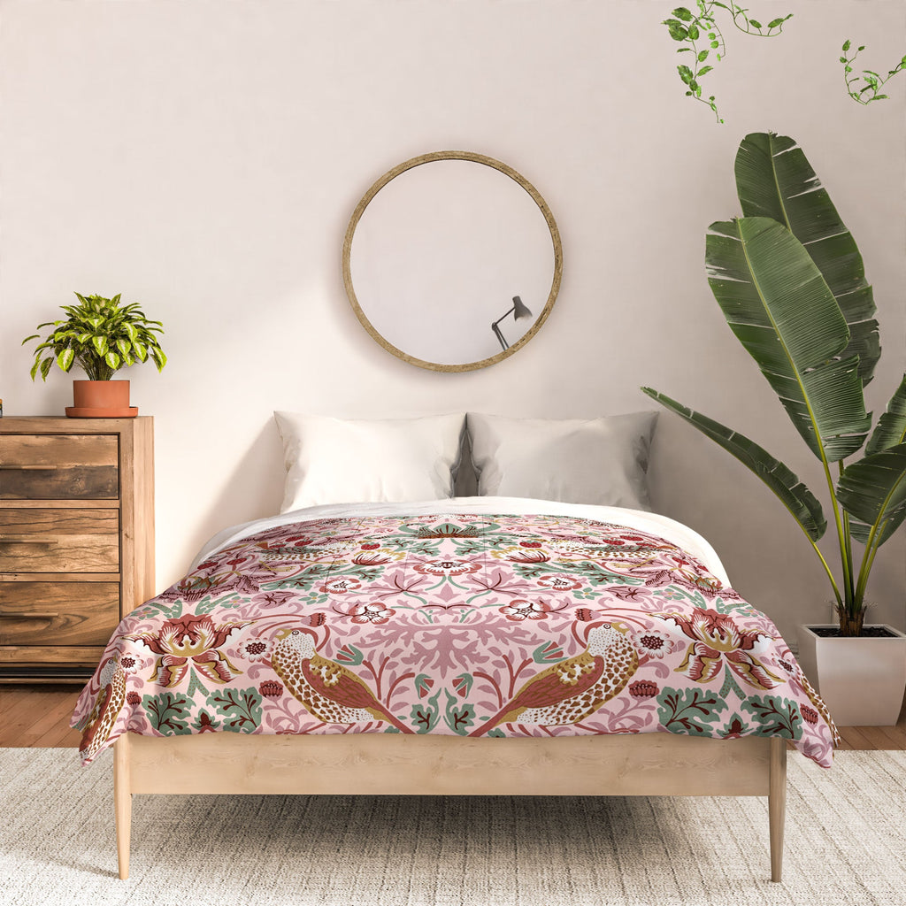 DENY Designs William Morris Strawberry Thief Panel Comforter