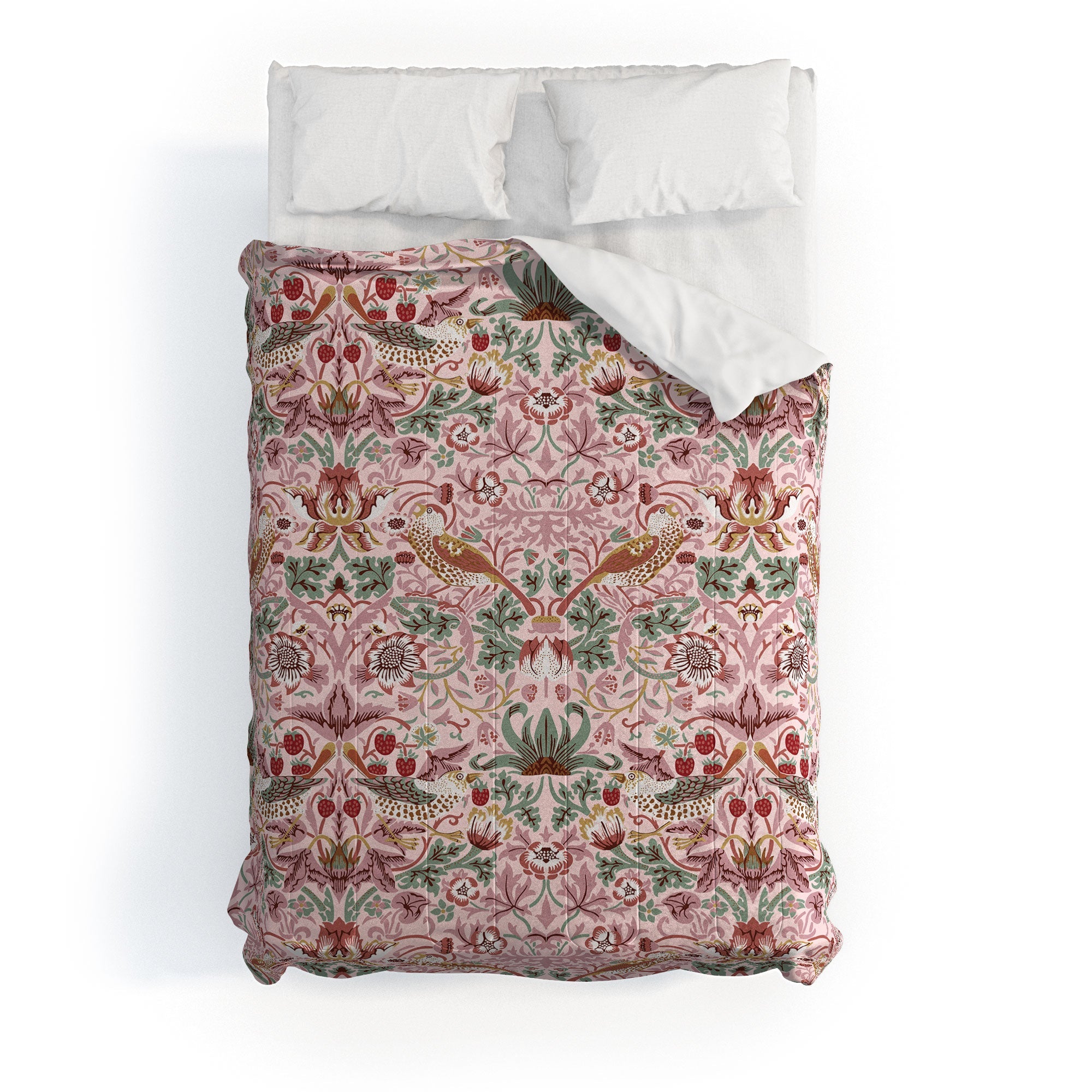 DENY Designs William Morris Strawberry Thief Panel Comforter