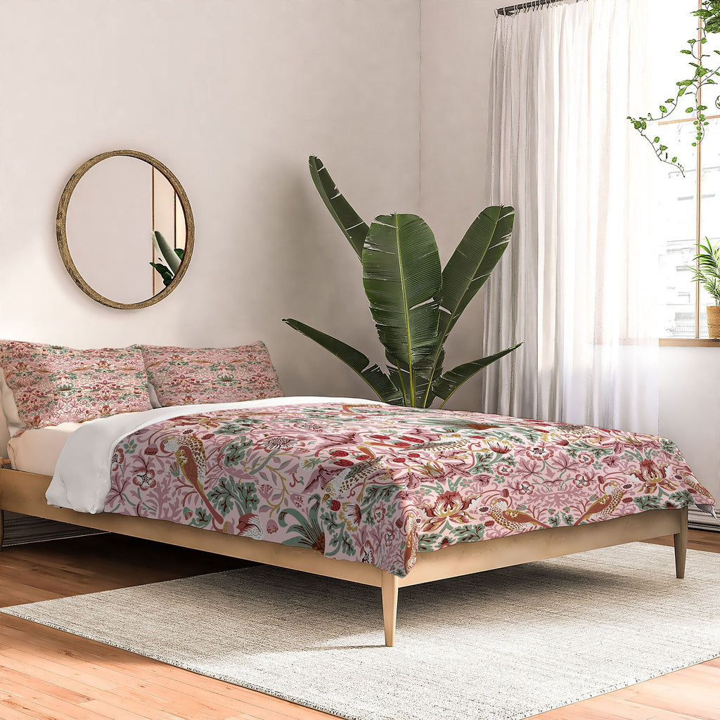 DENY Designs William Morris Strawberry Thief Panel Comforter