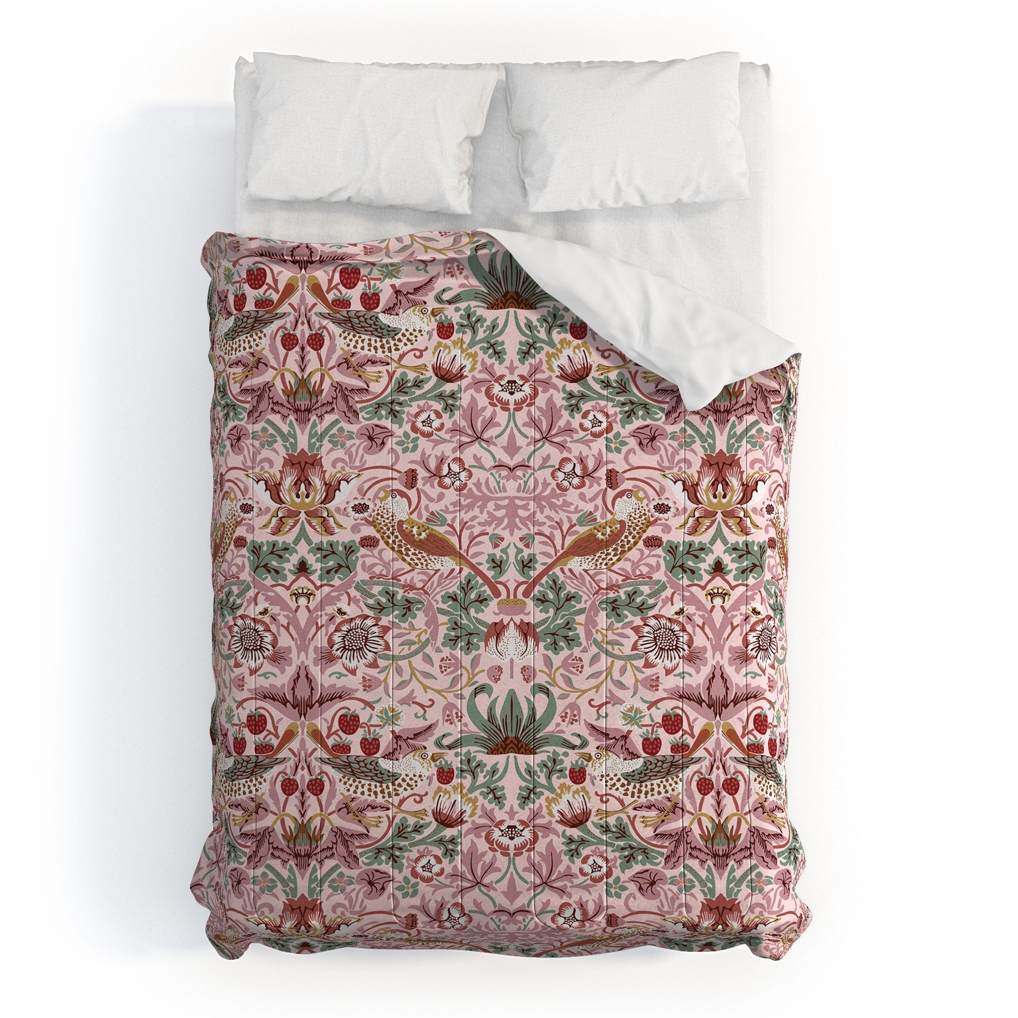 DENY Designs William Morris Strawberry Thief Panel Comforter