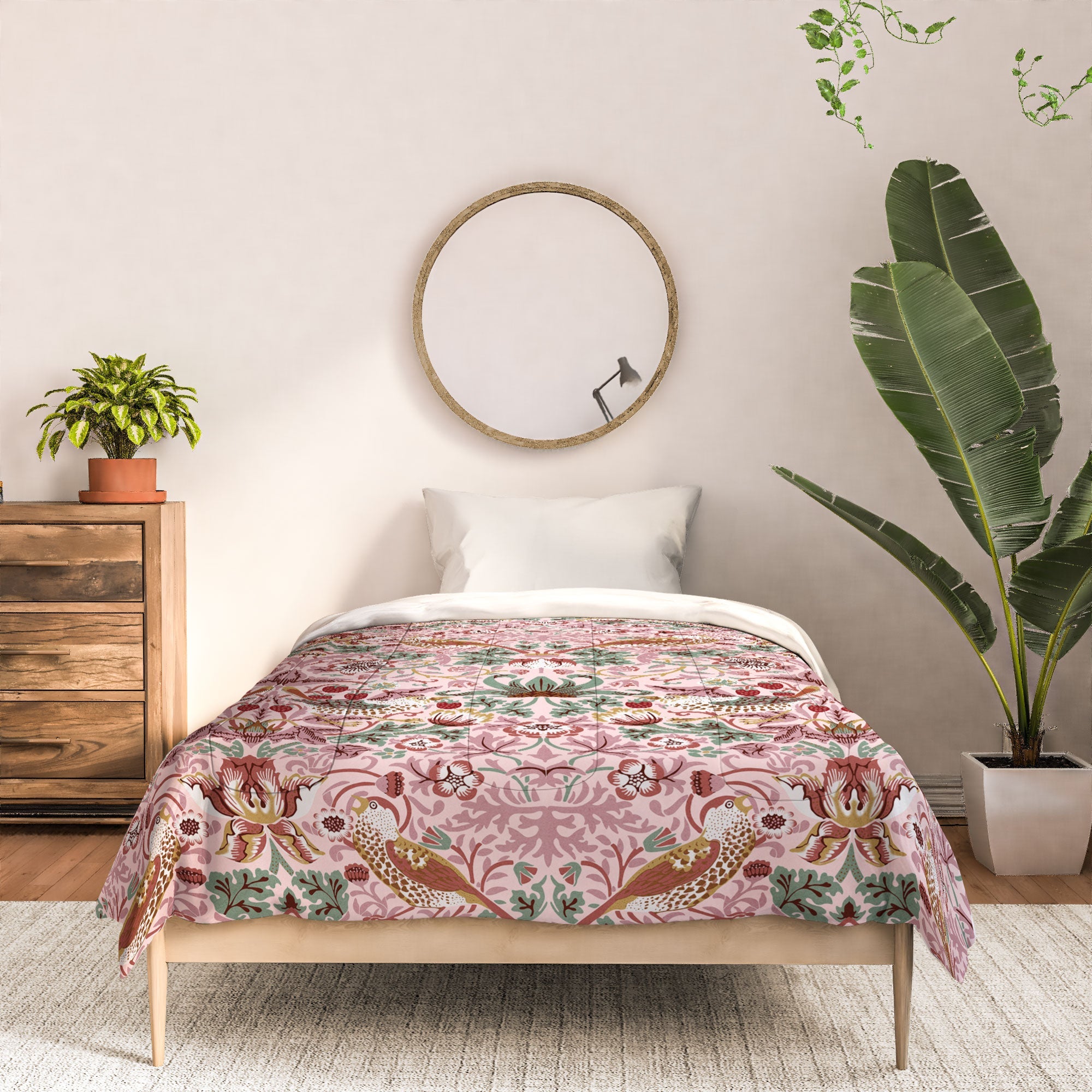 DENY Designs William Morris Strawberry Thief Panel Comforter