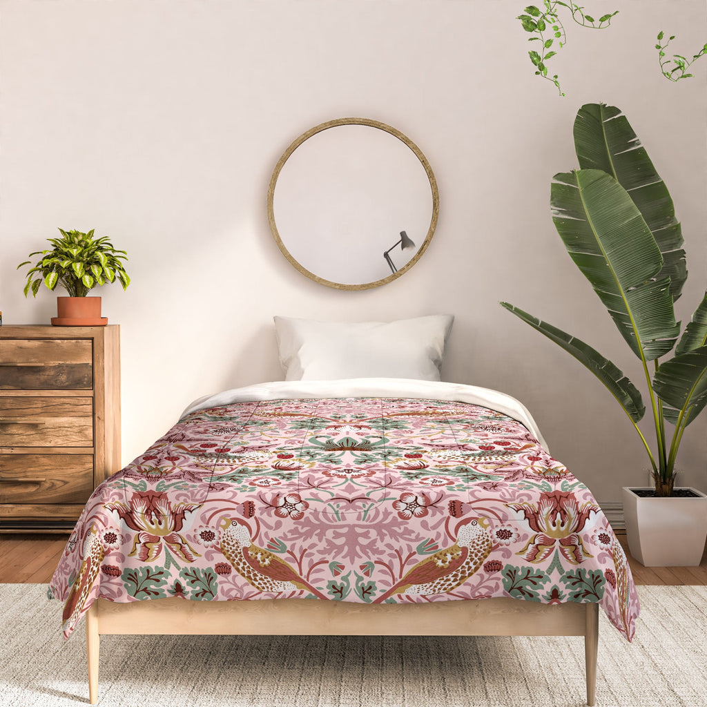 DENY Designs William Morris Strawberry Thief Panel Comforter