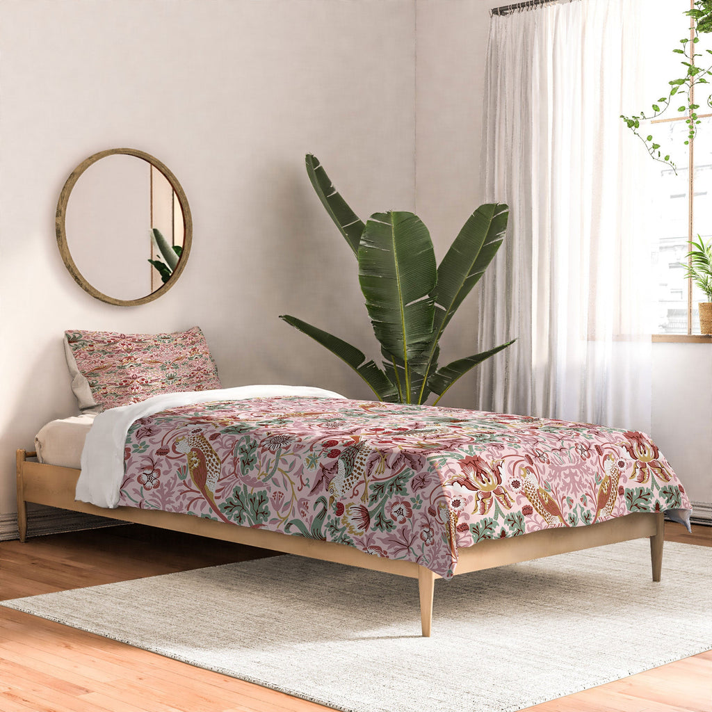 DENY Designs William Morris Strawberry Thief Panel Comforter