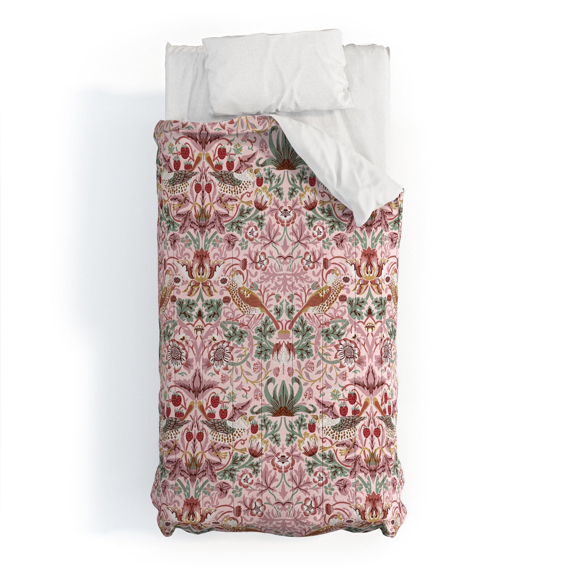 DENY Designs William Morris Strawberry Thief Panel Comforter