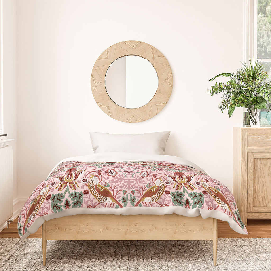 DENY Designs William Morris Strawberry Thief Panel Duvet Cover
