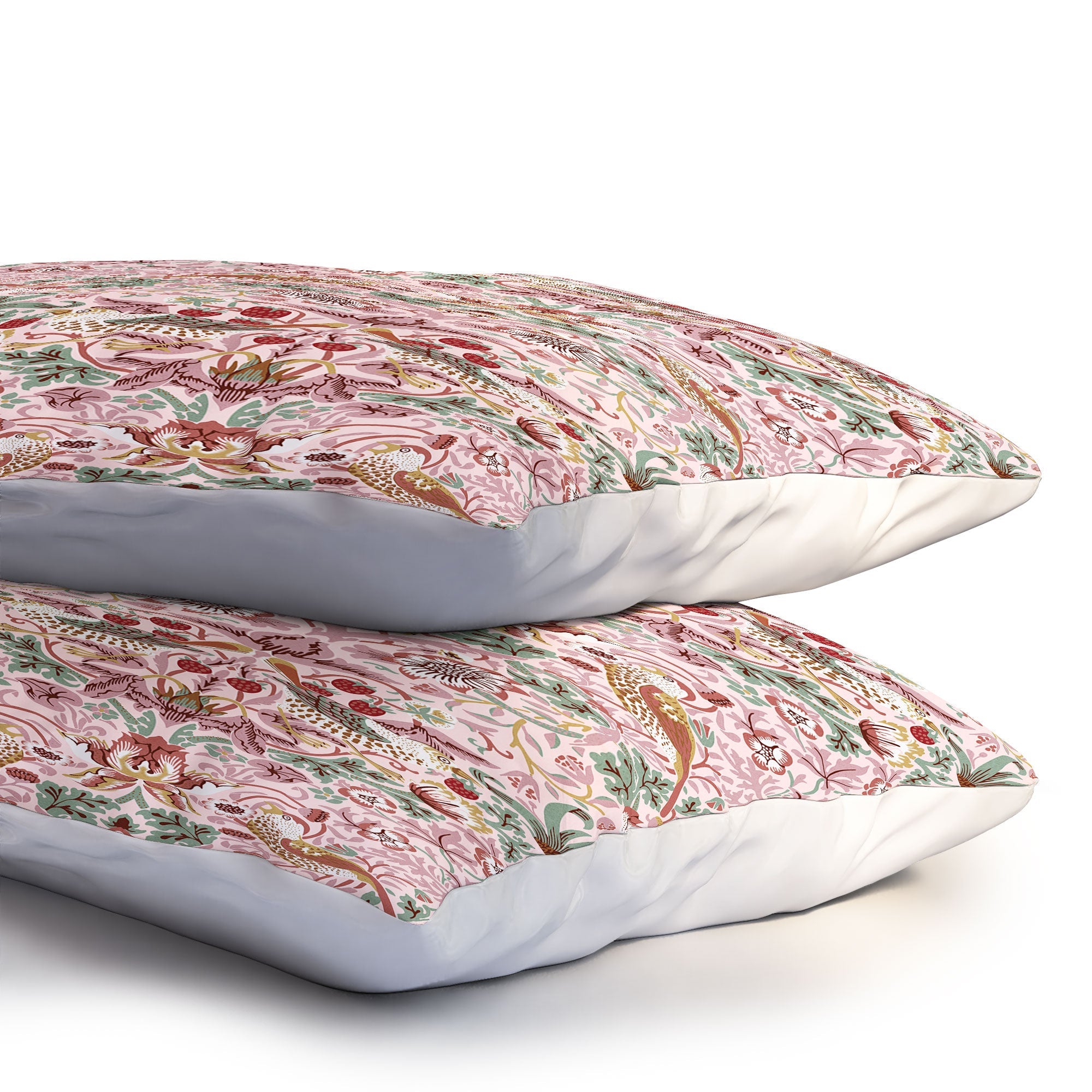 DENY Designs William Morris Strawberry Thief Panel Pillow Shams