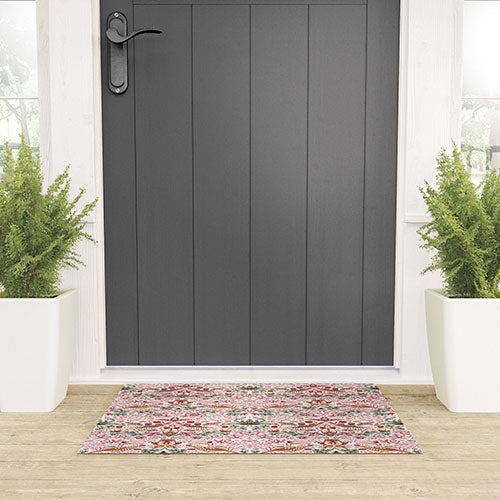 DENY Designs William Morris Strawberry Thief Panel Welcome Mat