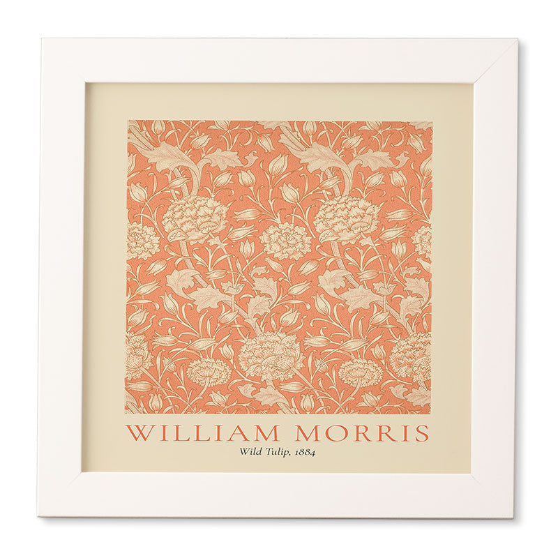 DENY Designs william morris tulip Framed Wall Art
