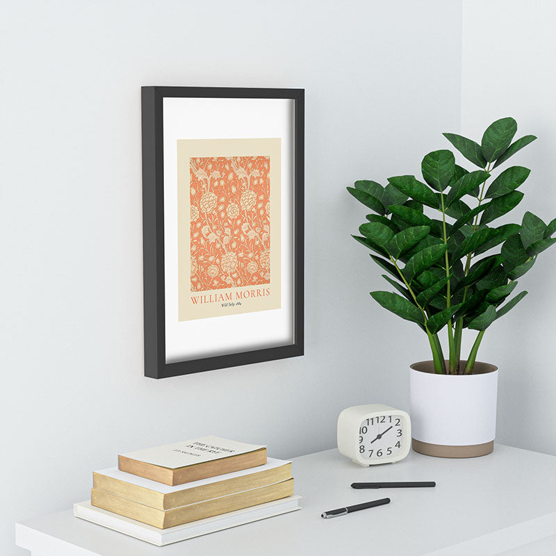 DENY Designs william morris tulip Recessed Framing Rectangle