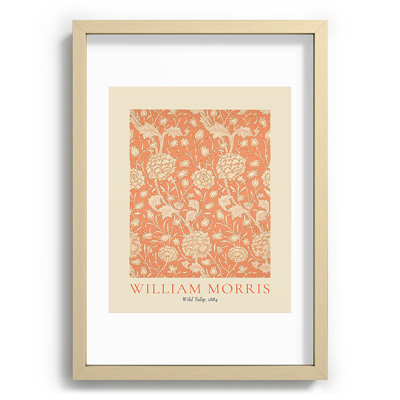 DENY Designs william morris tulip Recessed Framing Rectangle