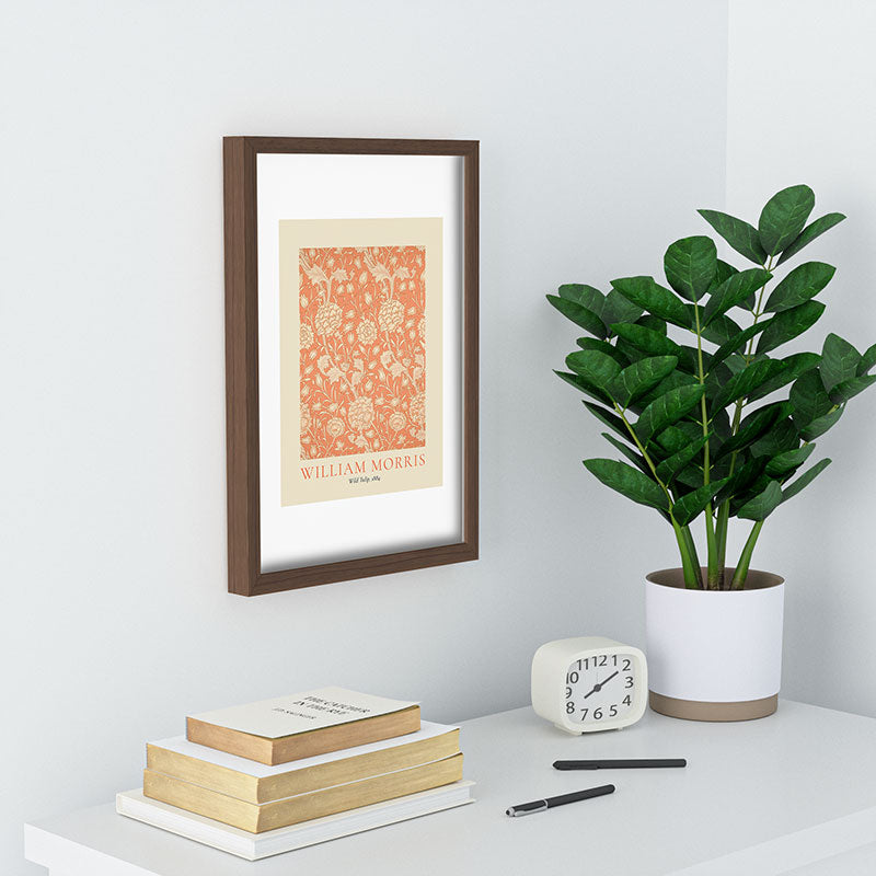 DENY Designs william morris tulip Recessed Framing Rectangle
