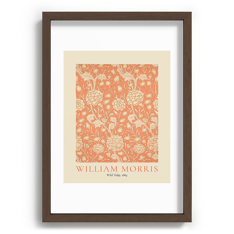 DENY Designs william morris tulip Recessed Framing Rectangle