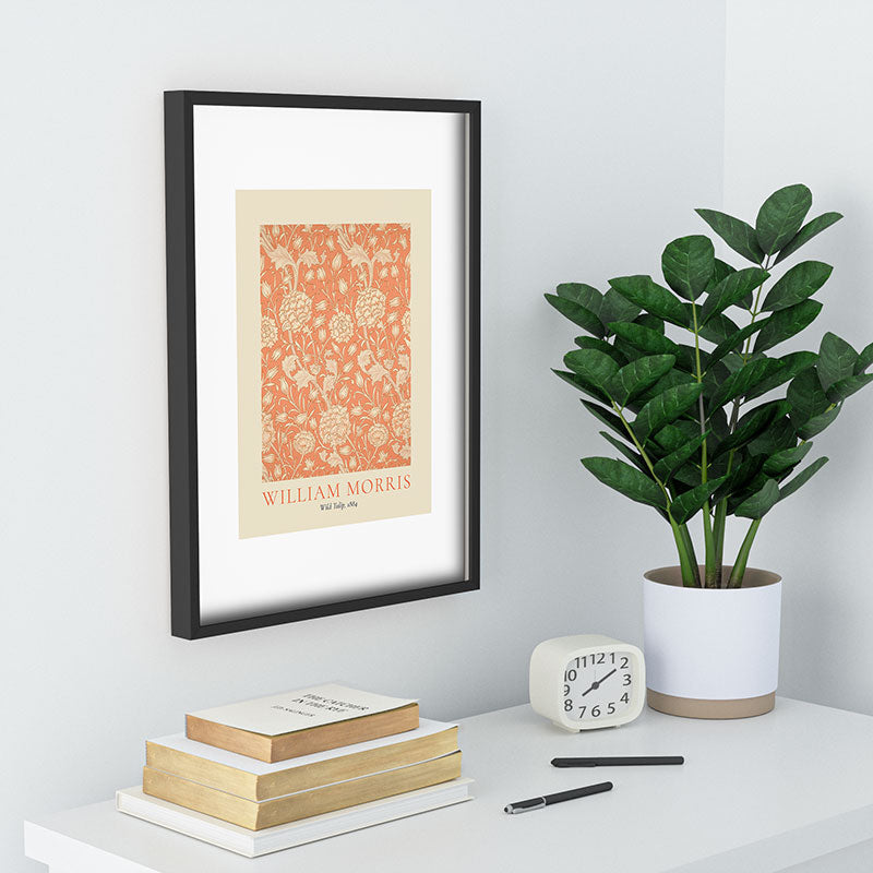 DENY Designs william morris tulip Recessed Framing Rectangle