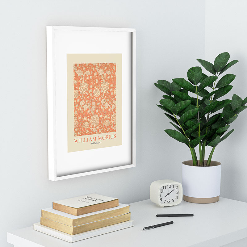 DENY Designs william morris tulip Recessed Framing Rectangle