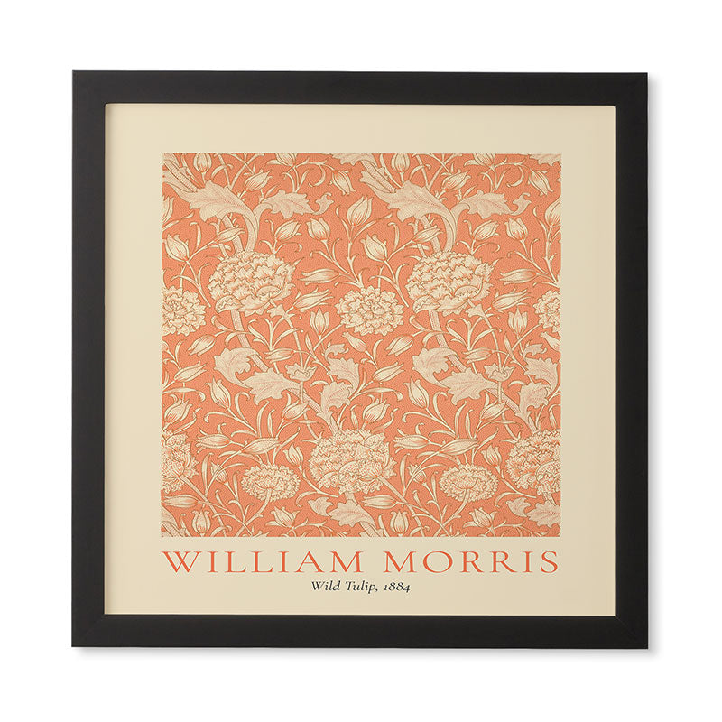 DENY Designs william morris tulip Framed Wall Art