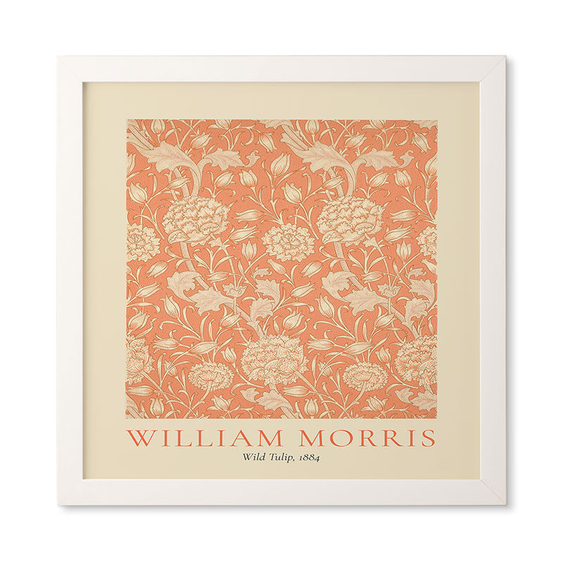 DENY Designs william morris tulip Framed Wall Art