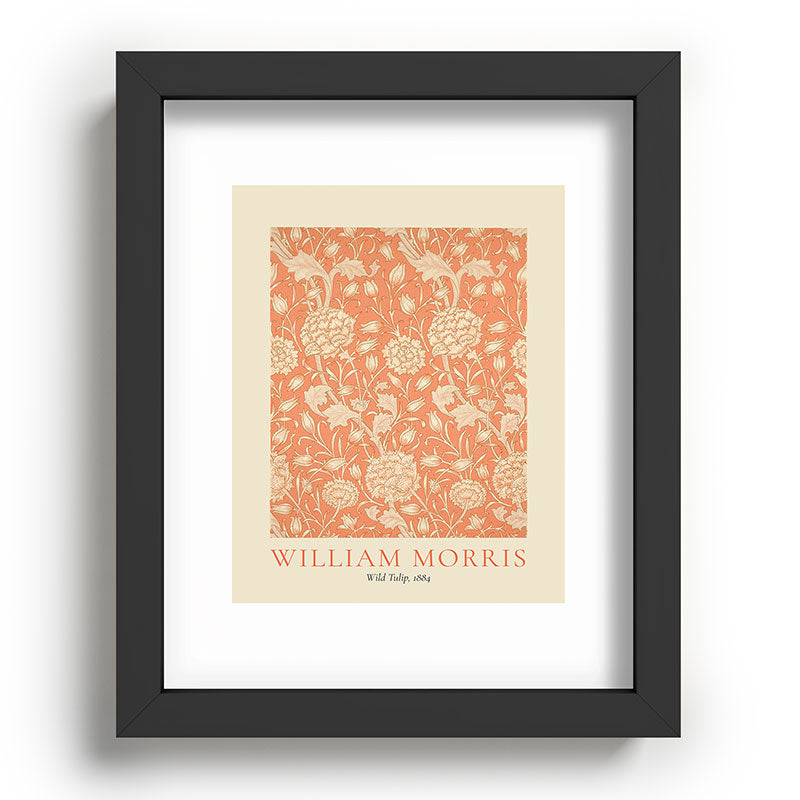 DENY Designs william morris tulip Recessed Framing Rectangle