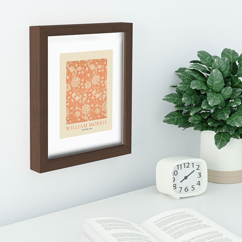 DENY Designs william morris tulip Recessed Framing Rectangle
