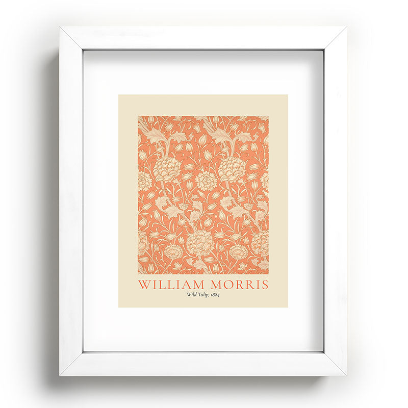 DENY Designs william morris tulip Recessed Framing Rectangle