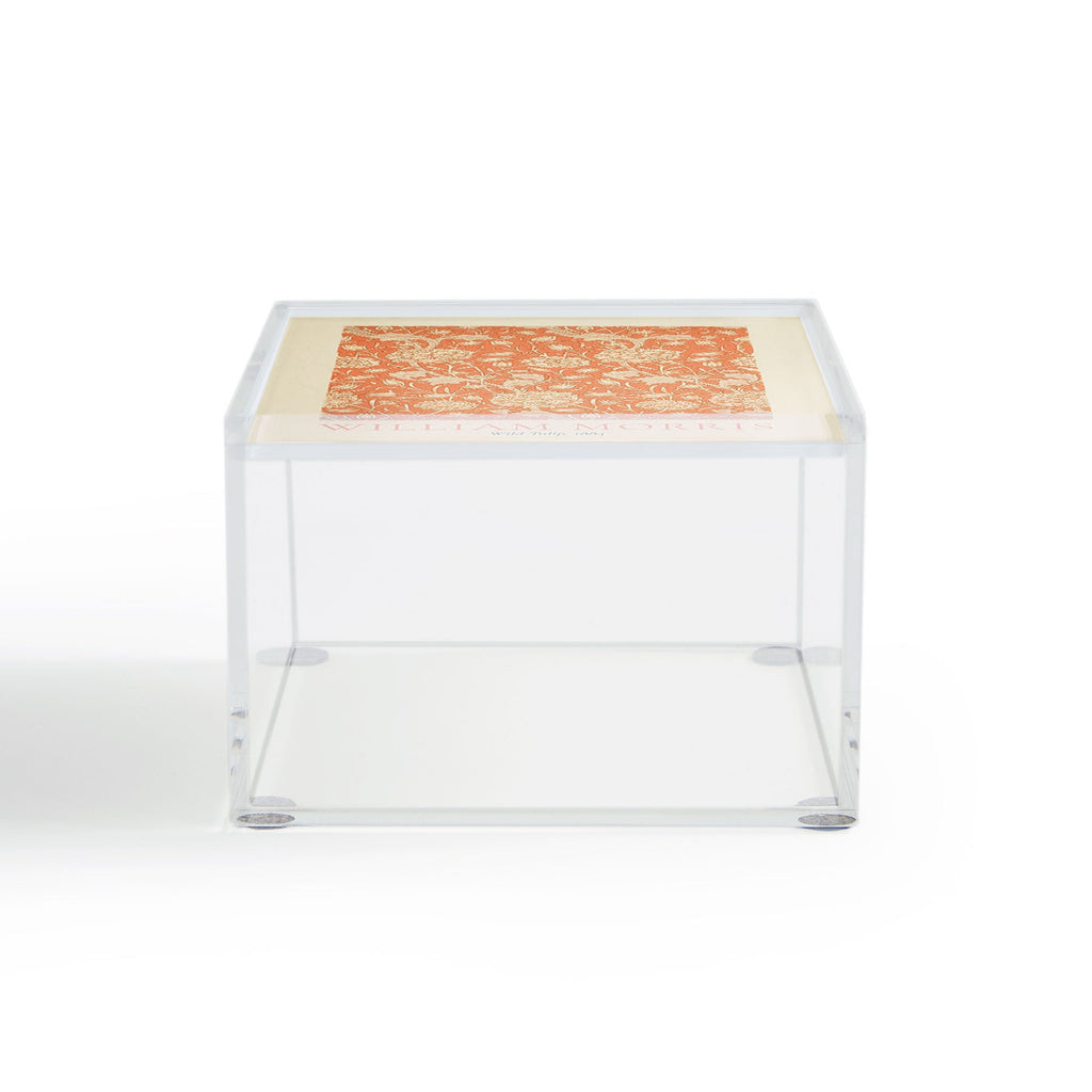 DENY Designs william morris tulip Acrylic Box