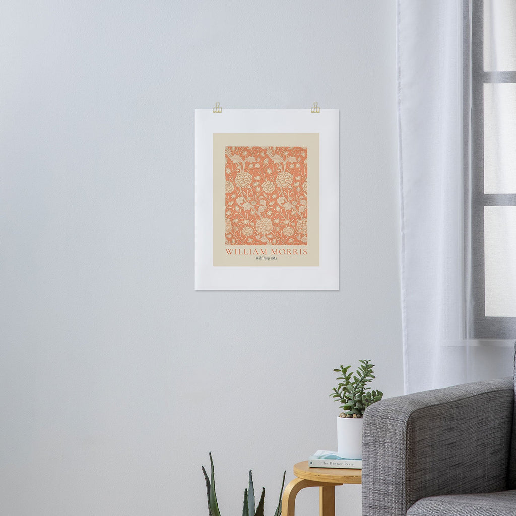 DENY Designs william morris tulip Art Print