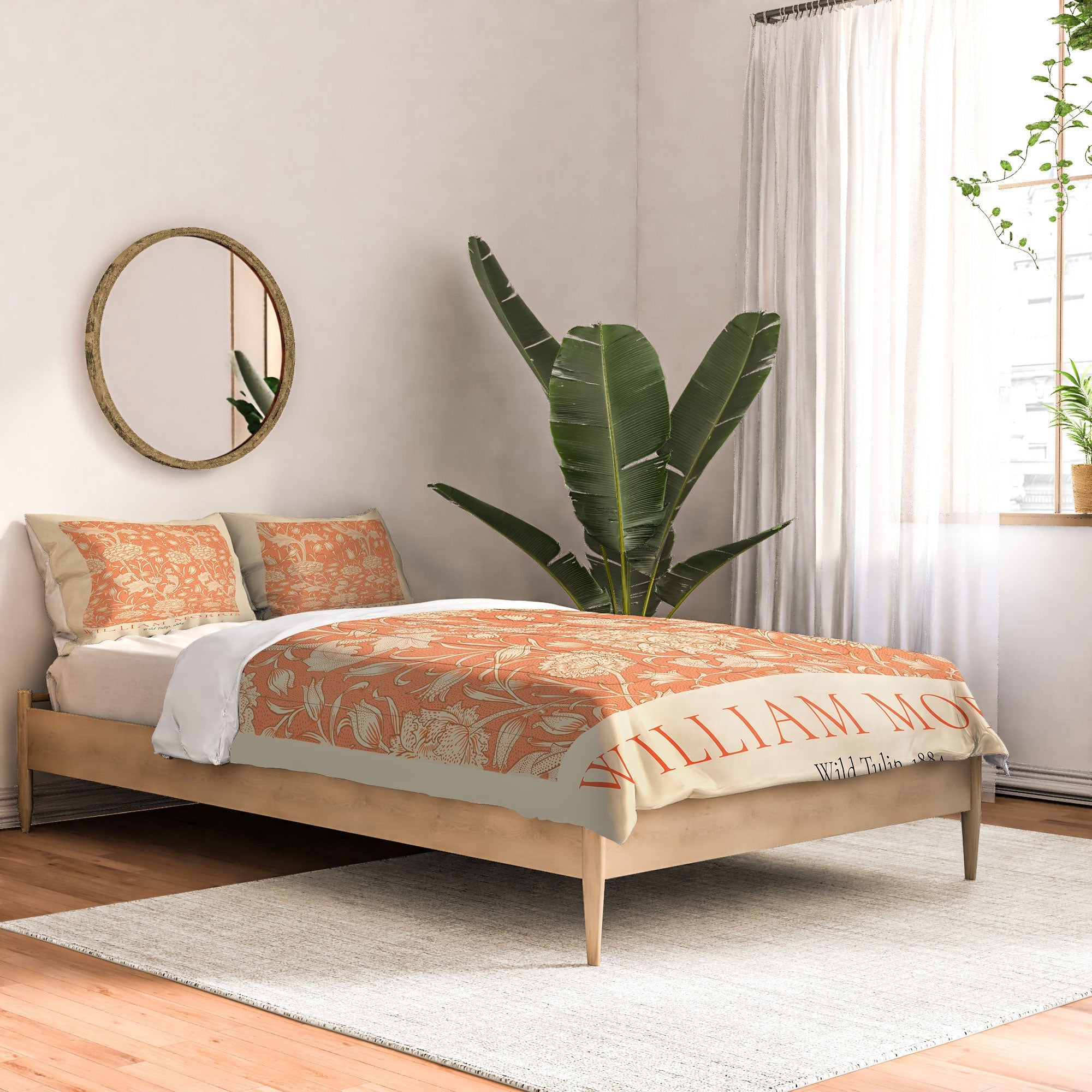 DENY Designs william morris tulip Comforter