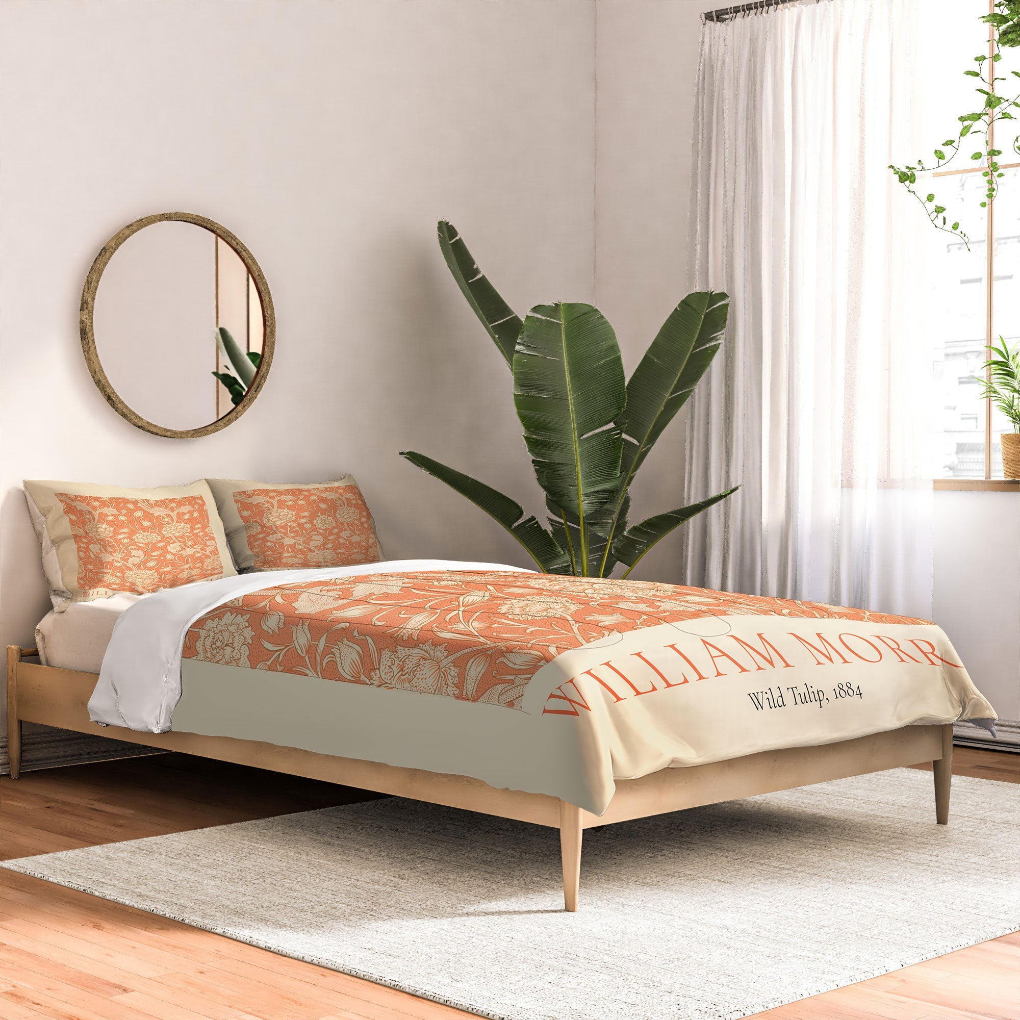 DENY Designs william morris tulip Comforter