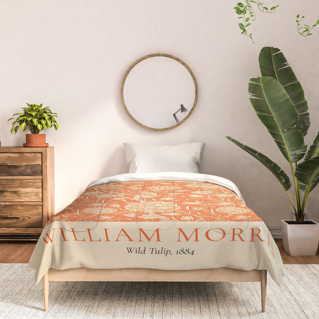 DENY Designs william morris tulip Comforter