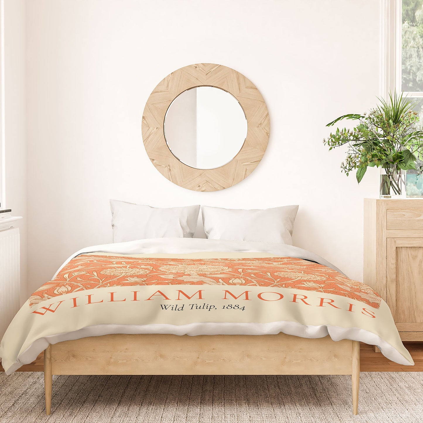DENY Designs william morris tulip Duvet Cover
